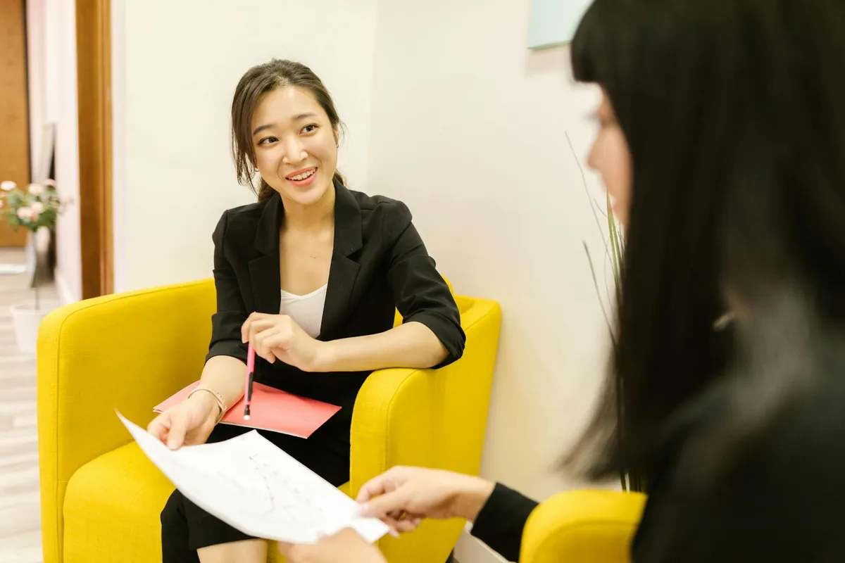 A career transition planning conversation